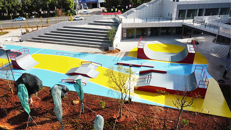 云南省昆明市南塘公園極限運(yùn)動(dòng)場(chǎng)（街區(qū)）