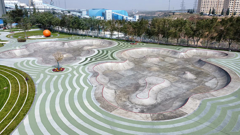 內(nèi)蒙古鄂爾多斯市蒙泰公園極限運(yùn)動場