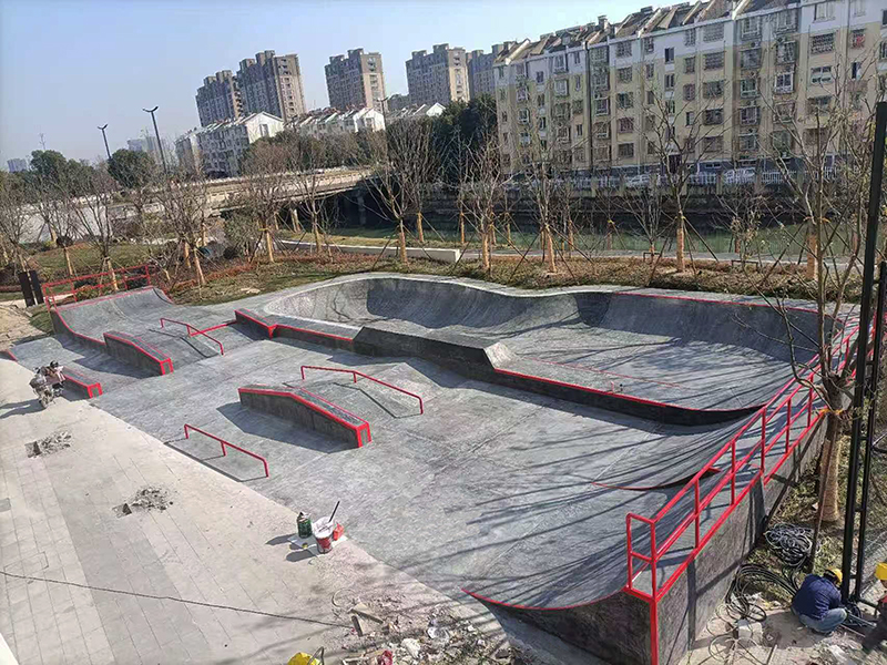 浙江省嘉興市萬朵城體育公園極限運(yùn)動(dòng)場